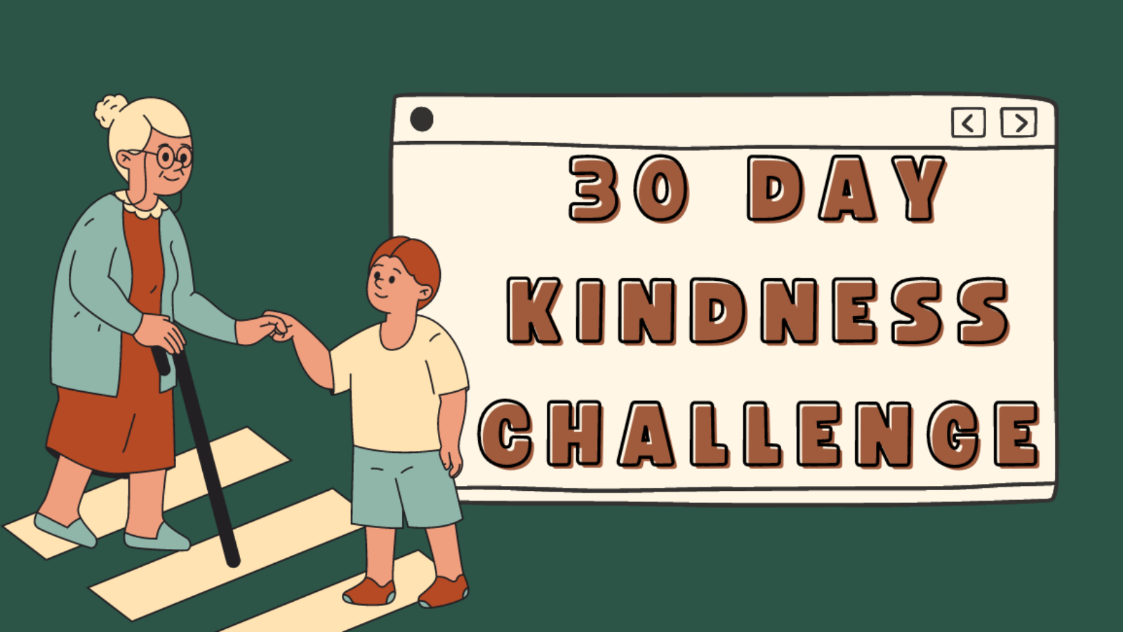 30 Day Kindness Challenge - Immaculate Impact